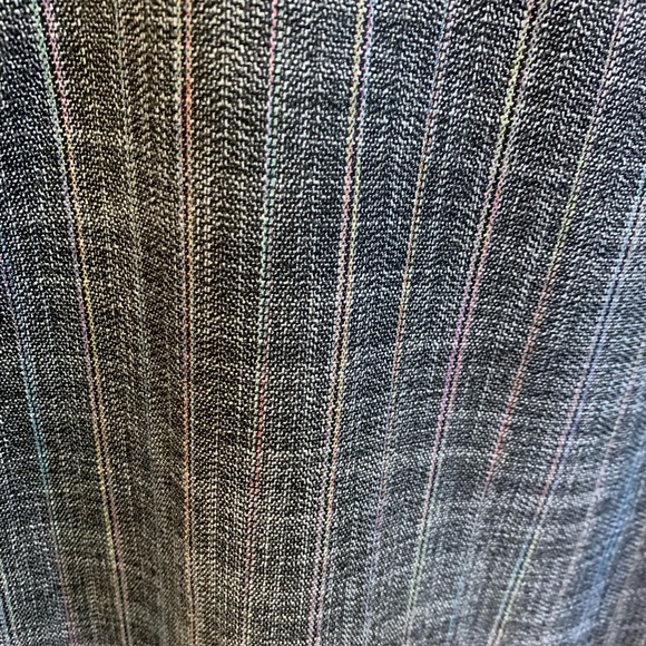 BCBG new w/tags. BCBG Generation sheer sleeved collar herringbone print dress… - Picture 3 of 5